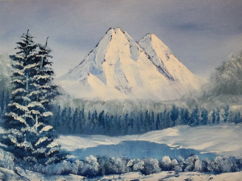 Jak namalować góry: proste techniki, które zaskoczą każdego malarza